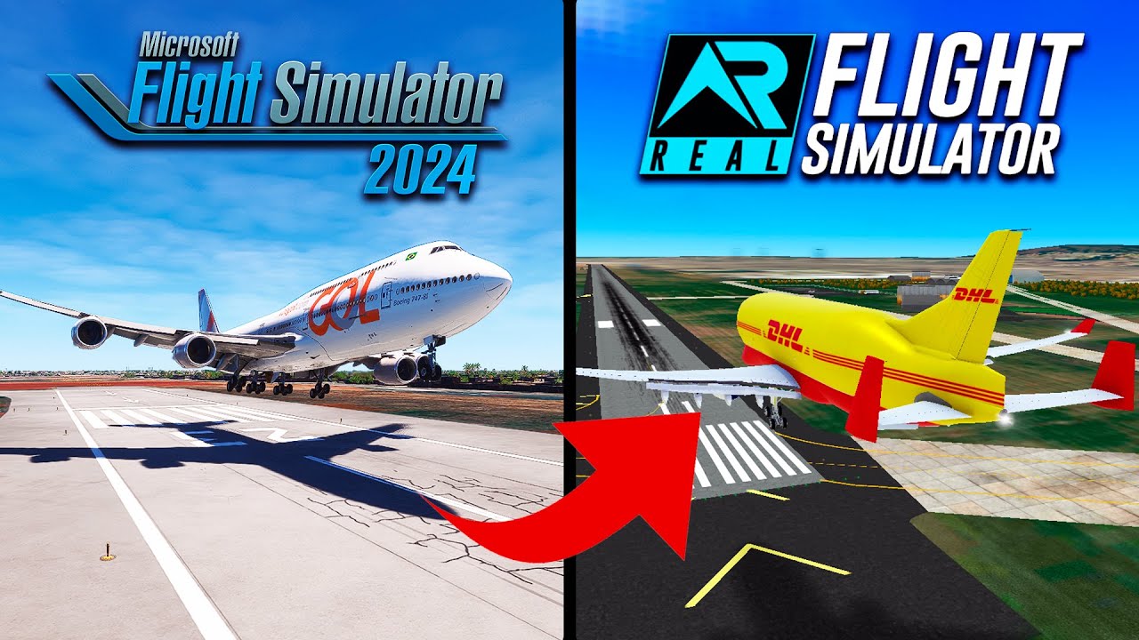 A cada pouso muda o simulador de voo