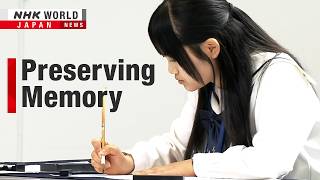 Hiroshima teen writing historyーNHK WORLD-JAPAN NEWS