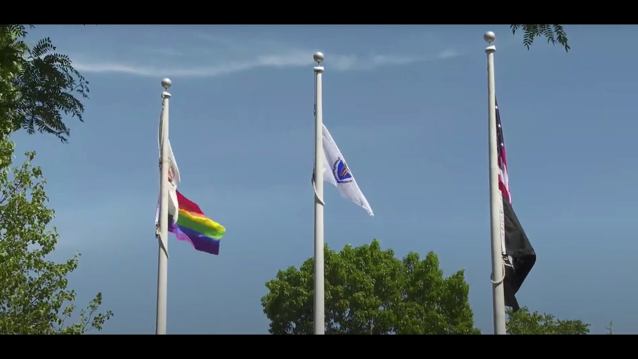 Attleboro Pride Flag Raising 06052022 YouTube