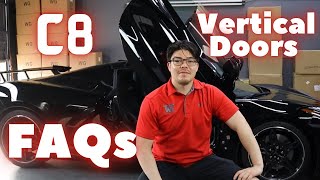 C8 Corvette Vertical Doors FAQs