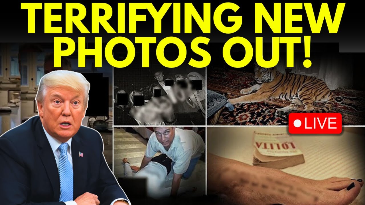 Epstein Files LIVE: Terrifying New Photos Emerge From The Jeffrey Epstein Estate | Live News