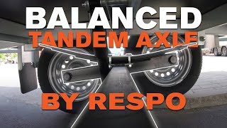 Balanced tandem axle by Respo