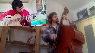 Smiley blues! (Guitar and double bass duo)