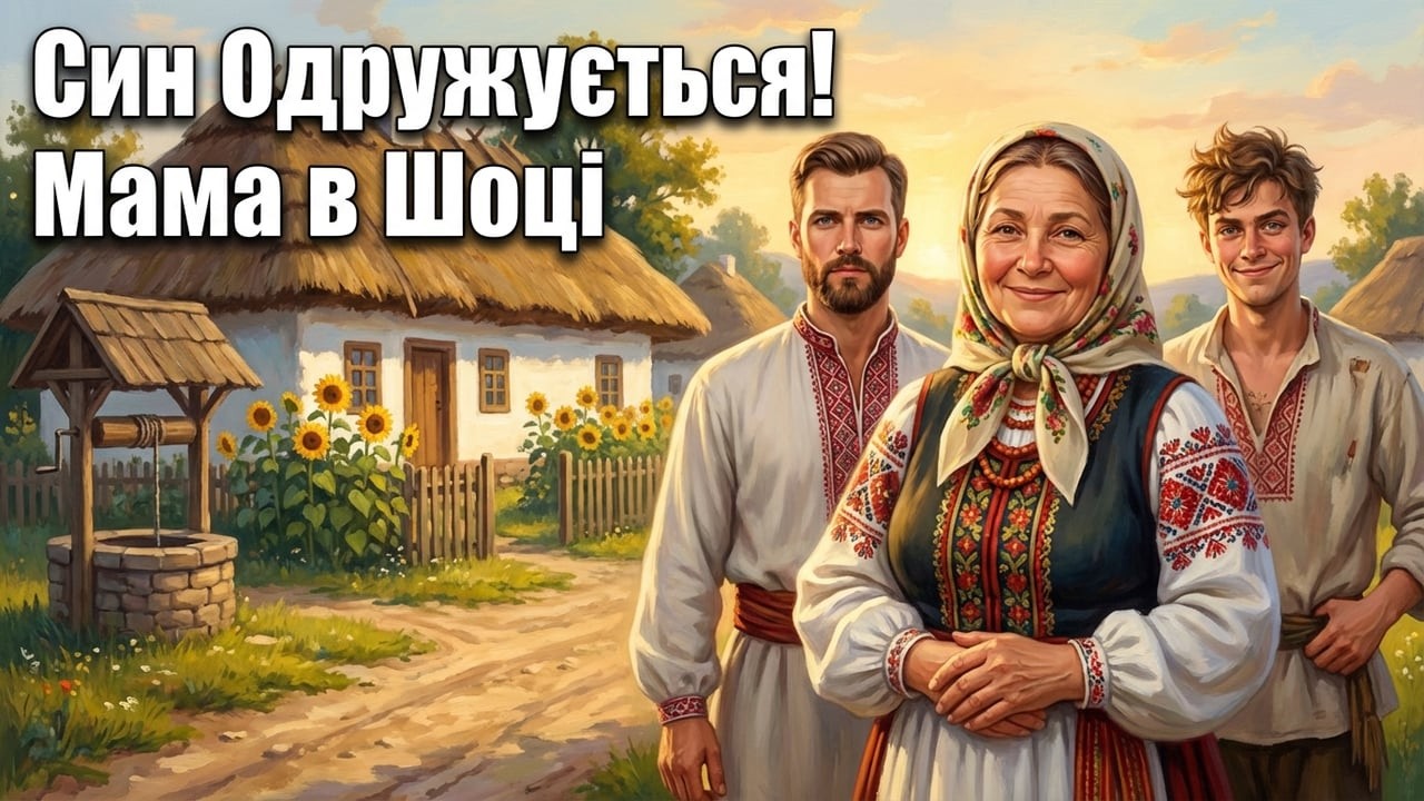 Мамо Урааа❗ Я ЖЕНЮСЯ! На Оксані.  З того краю села. Ти ЗДУРІВ?!