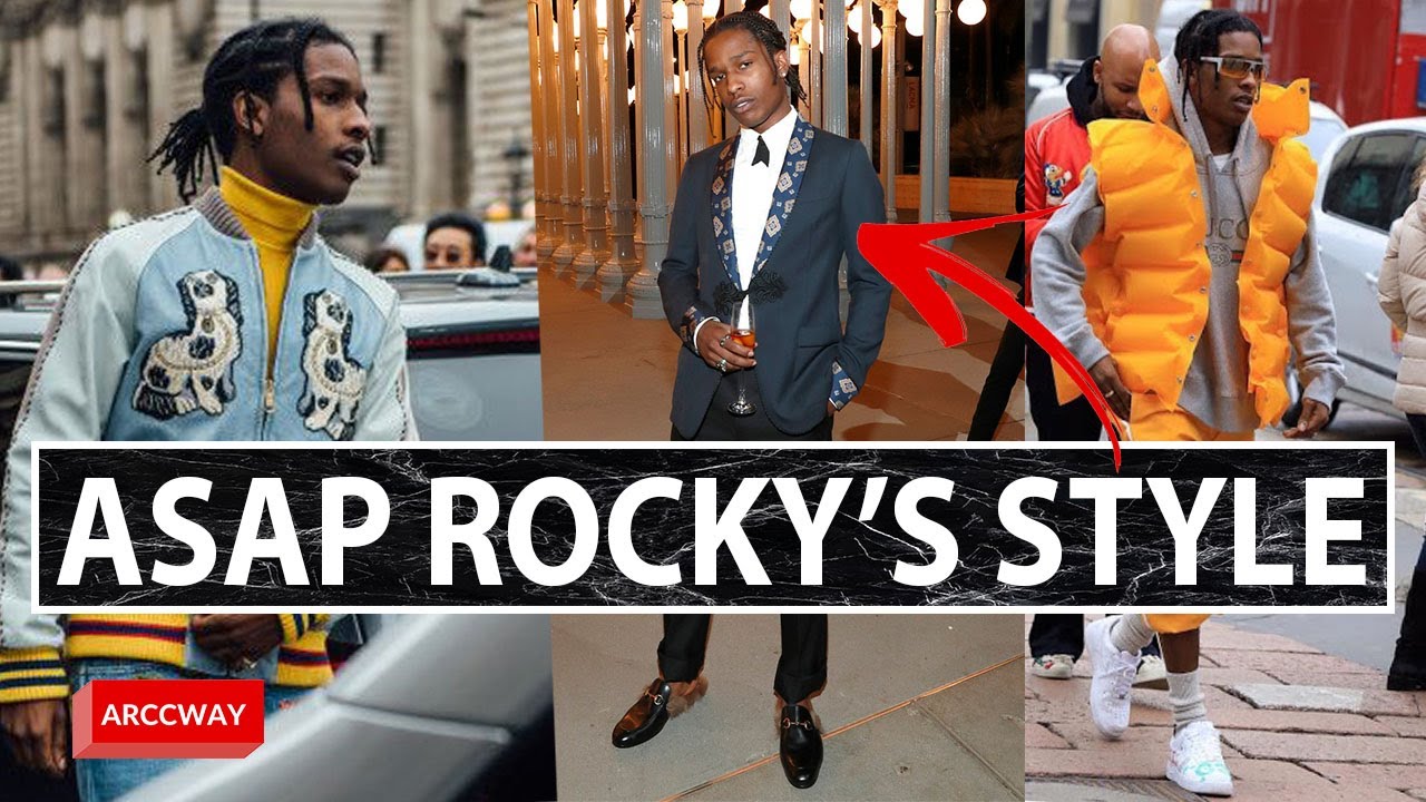 A$AP Rocky Hip Hop Menswear style