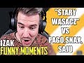 IZAK["STARY WĄSACZ" VS PAGO,SNAX,SAJU/PAGO I IP IZAKA/SNAX ZNALAZŁ NOWE GRANATY/TAZ WYJAŚNIA] [FM]