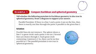 Geometry, 11.4 Extension: Spherical Geometry