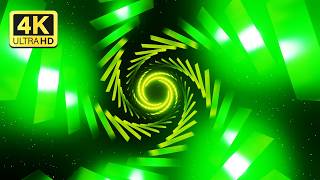 Cool Green Motion Overlay 4K - Neon Light Effect [Free Overlay for Editing]