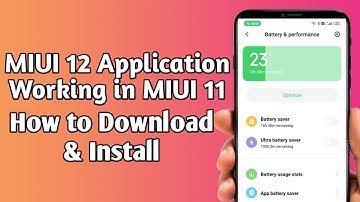 Install All MIUI 12 Apps in MIUI 11 Without Root