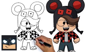 How To Draw Roblox | Kreekcraft