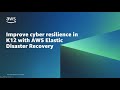 Elastic Disaster Recovery presentation for K12 | Amazon Web Services