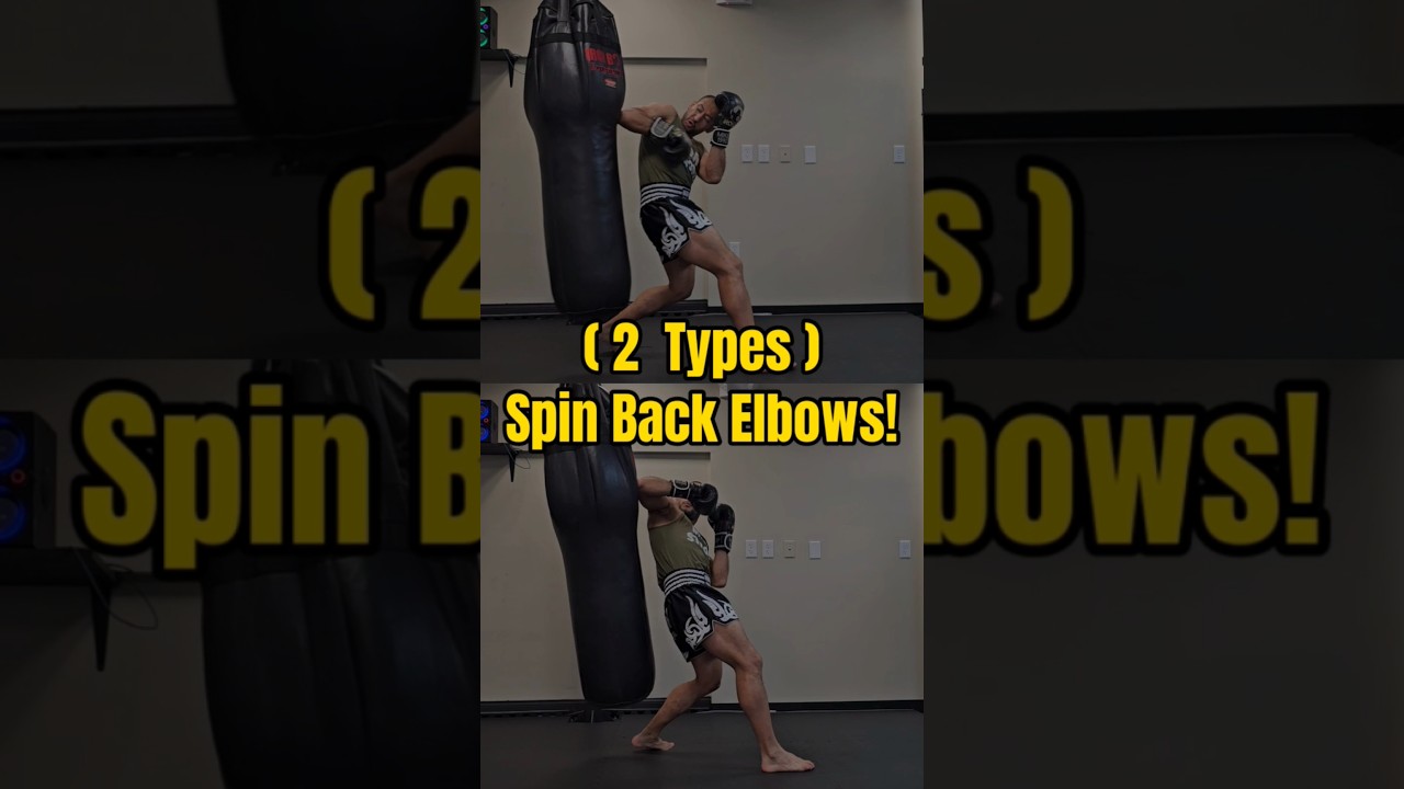 2 Types of Spinning Back Elbow to Master 🌪️ 