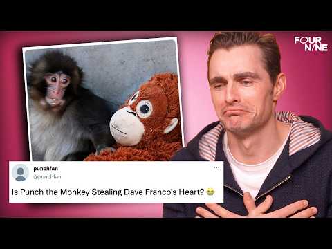 Dave Franco Reacts To Punch The Monkey *Adorable*