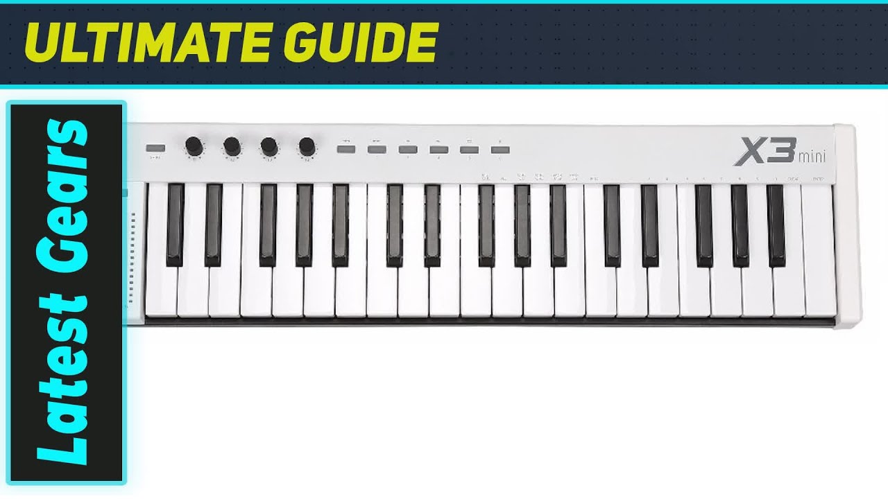midiplus X3 mini: The Best Compact USB MIDI Keyboard Controller