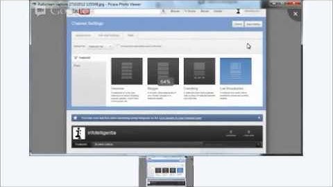 How to setup a new YouTube Channel for Hangouts On Air: Live Broadcaster by Mike Downes