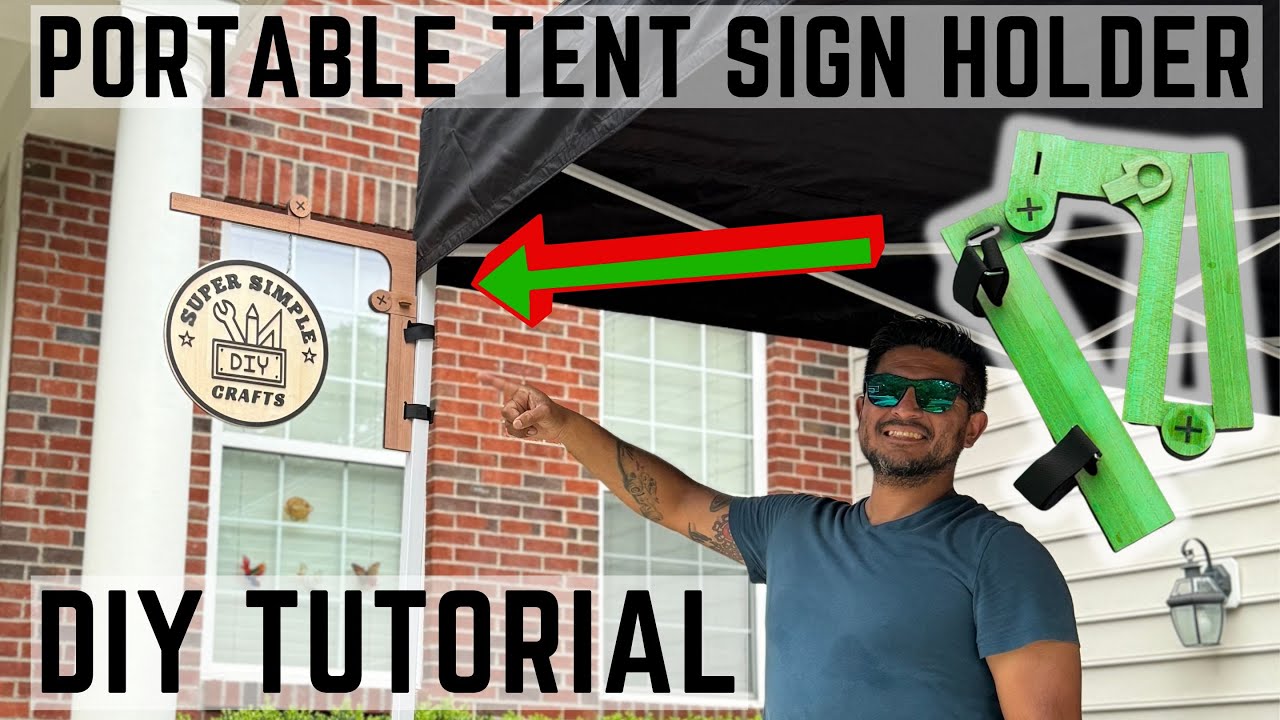 How to make Craft Show Store Sign Holder #diy #svgfiles #xtool # ...