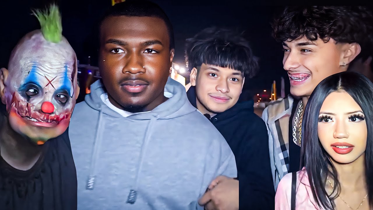 We Went To The SCARIEST Halloween Maze… 🎃 