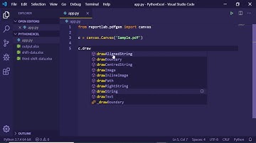 Create PDF with Python ReportLab