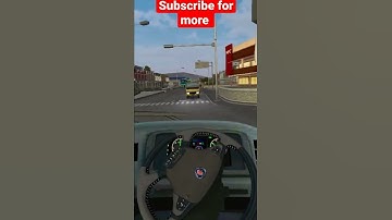 #shorts | SKS Scania bus Mod | BUSSID | view from inside the bus | Android game | 3d graphics | bus