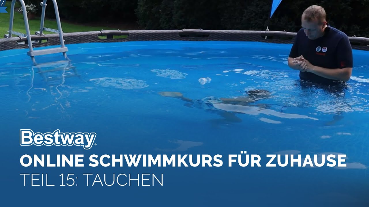 Bestway® Schwimmschule Teil 15: Tauchen nach Gegenständen