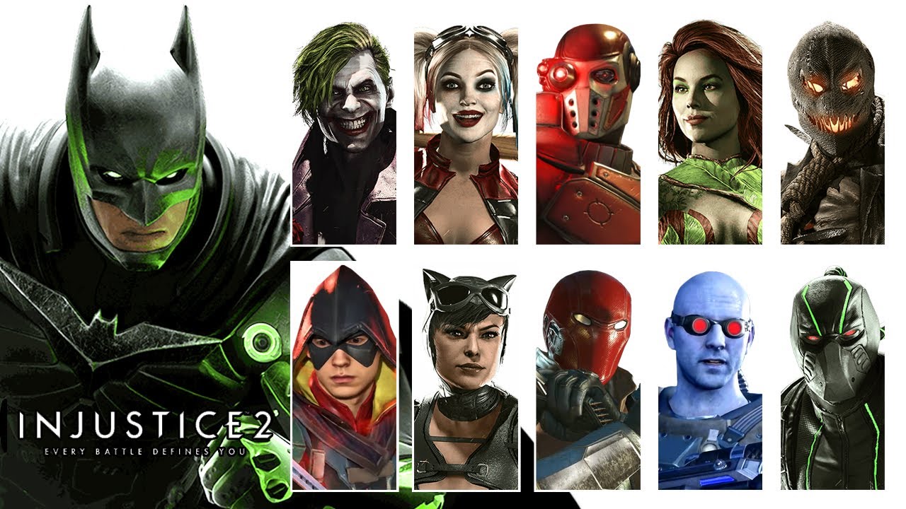 All "BATMAN Family & VILLAINS" SupeR Moves in INJUSTICE 2