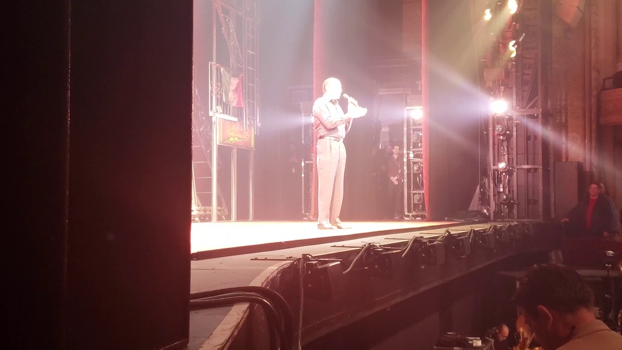 Chazz Palminteri writer of A Bronx Tale surprises Cleveland Audience