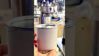 Paper Can Sealer machine , Semi Automatic Can Sealing Machine for Paper Tube, Can Seamer Factory