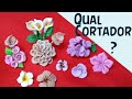 Vários modelos de flores com apenas 1 cortador