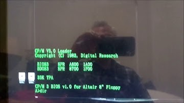 Altair 8800 CP/M 3.0 Altair-Duino with Digital Research 1982 CP/M 3.0