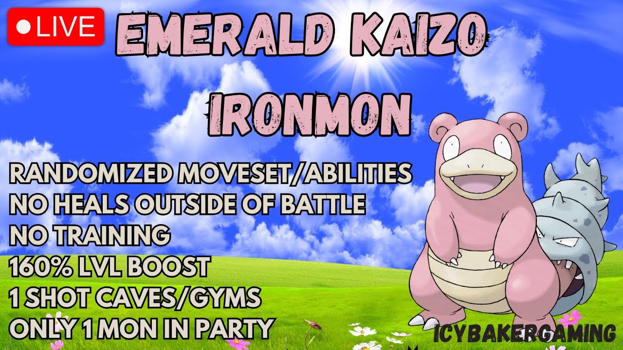 🔴LIVE - EMERALD KAIZO IRONMON - ↑▲HARDEST POKEMON CHALLENGE▲↑