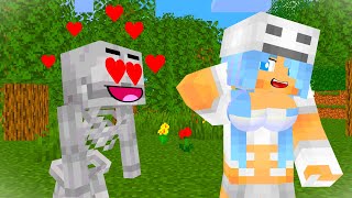 Monster School Shorts #1 : LOVE AT FIRST SIGHT - Minecraft Animation