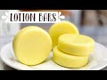 Make SOLID LOTION BARS!  Non-Greasy Recipe!  ONLY 3 Ingredients!!!