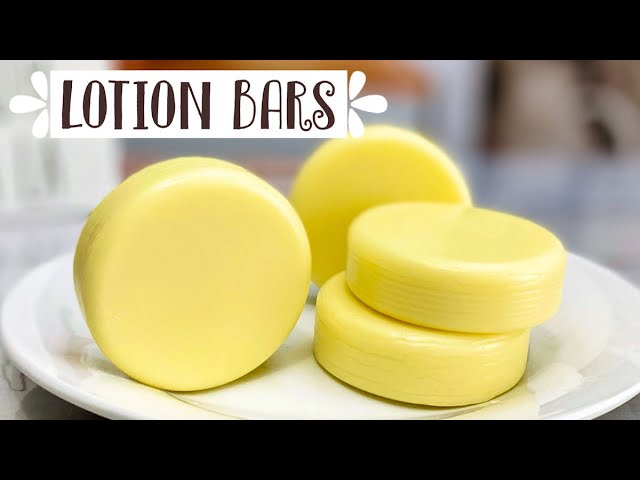 3 Ingredient Hard Lotion Bars - Simple Living. Creative Learning