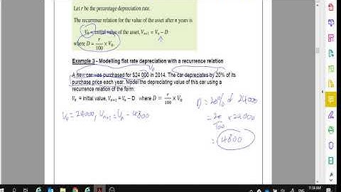 Modelling linear growth and decay