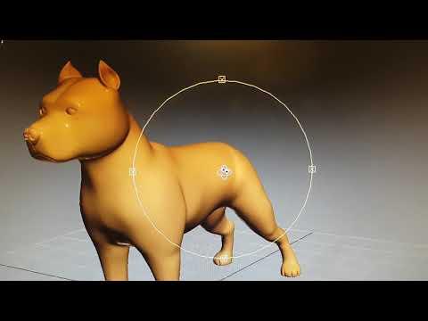 3D Print Model Pit Bull