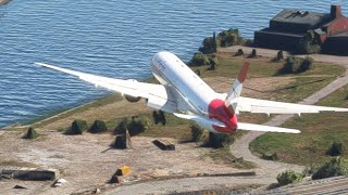 Very Scary landing boeing 777 at LOGAN,BOSTON AIRPORT.MFS2020 by Yeni Almeer 76 views 3 weeks ago 3 minutes, 2 seconds