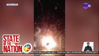 Mga Paputok, Sumabog Sa Gitna Ng Mga Nanonood Ng Fireworks Display | Sona