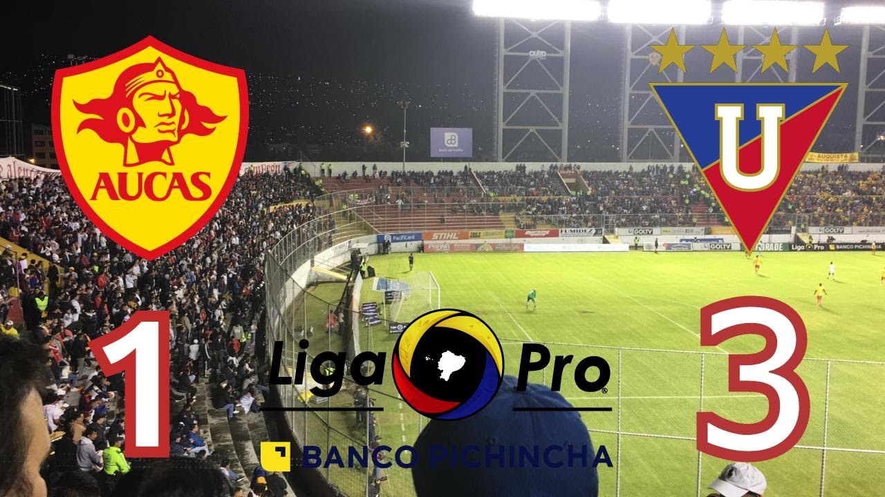 Aucas VS LIGA Semifinal Liga Pro EN EL TABLÓN YouTube