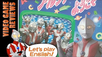 Ultraman: Welcome to Alphabet TV (Bandai Playdia) - MIB Video Game Reviews Ep 19