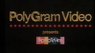 PolyGram Video presents Spectrum (1981) VHS UK Logo