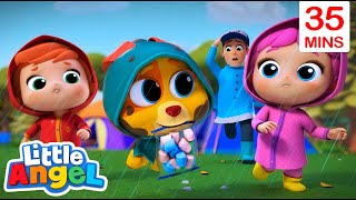 Rain Rain Go Away + More Little Angel Kids Songs \& Nursery Rhymes