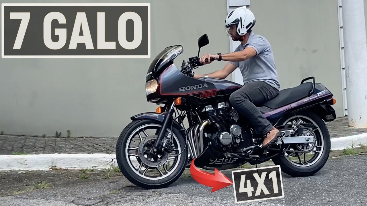 7 GALO: CONHEÇA MAIS DA CBX 750