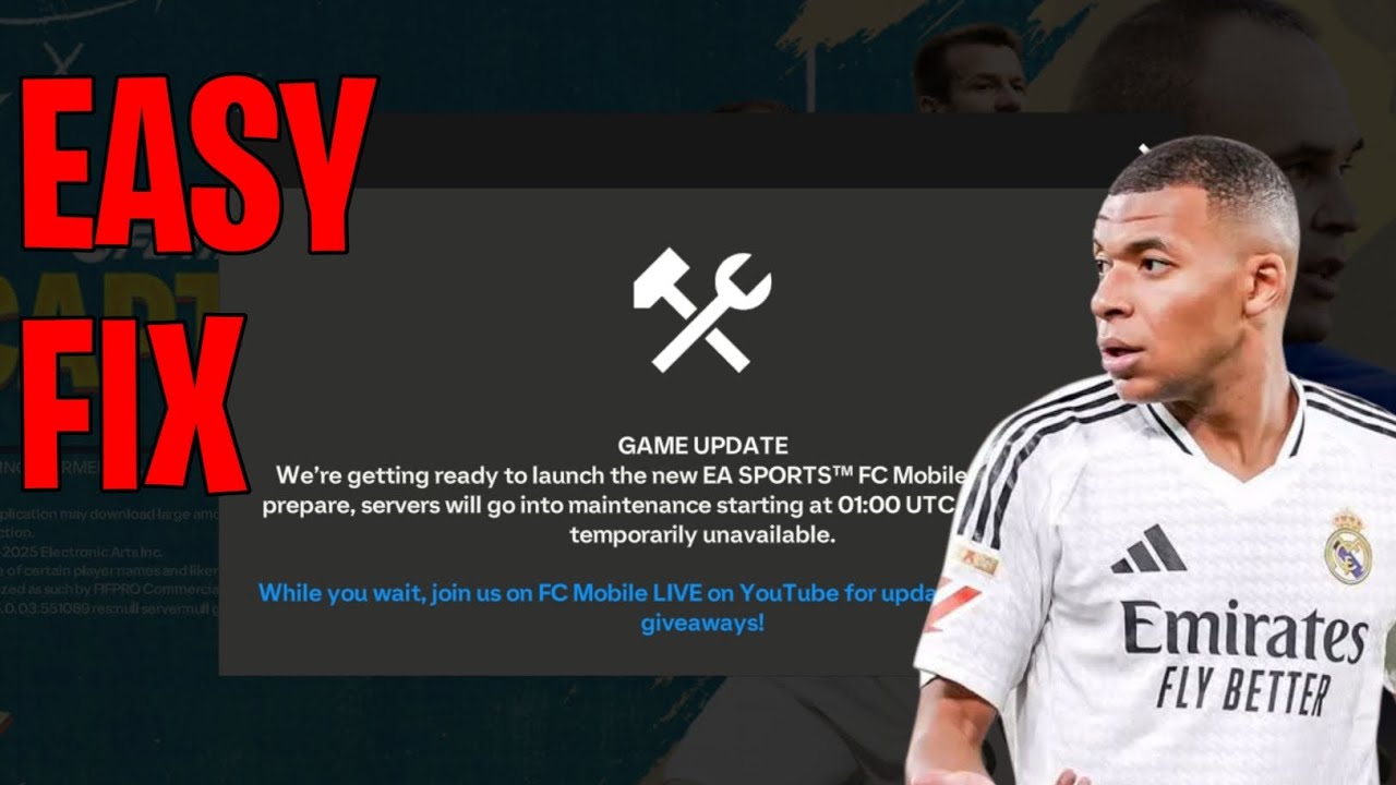 HOW TO FIX MAINTENANCE UNDERWAY AND GET THE FC MOBILE 26 NOW | DYNAMIC FC 