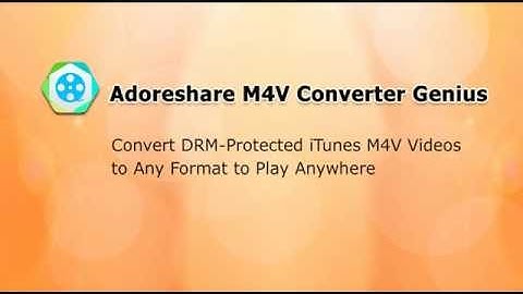 How to convert your iTunes DRM M4V video to MP4, AVI, RMVB