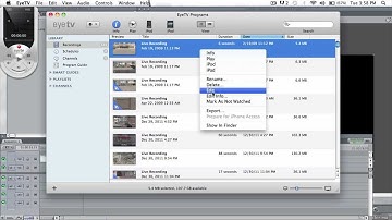 Best HD PVR Export Settings (Mac) | EyeTV & FCP