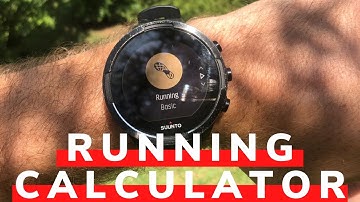 Run Calculator for optimum run paces