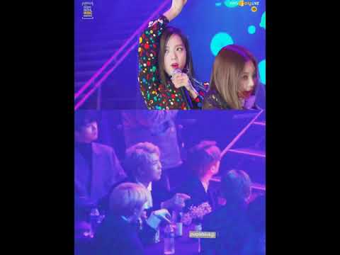 BTS reaction to Blackpink ✨| subscribe like comment #bts #blackpink #shorts