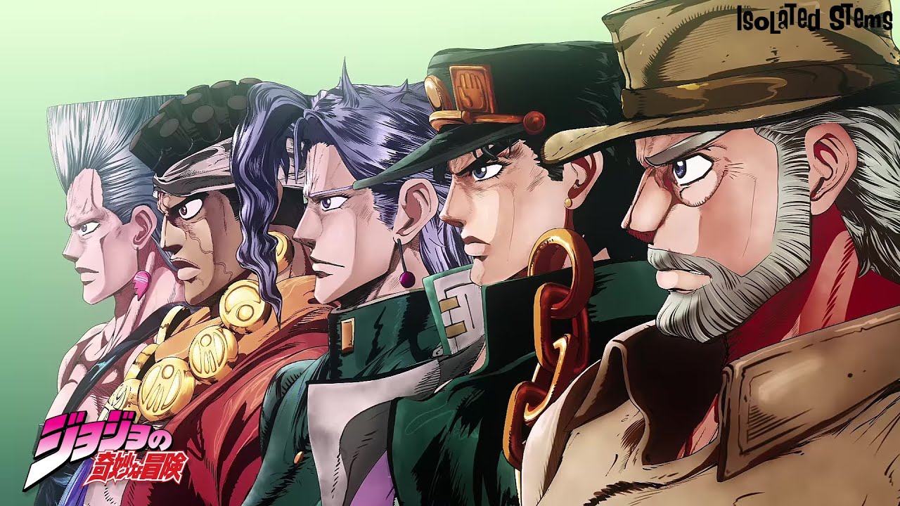 Stand Proud JoJo's Bizarre Adventure Stardust Crusaders Opening