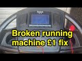 Reebok ZR9 running machine beeping fault full fix for £1
