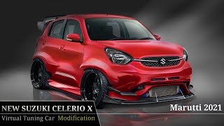 Modified Suzuki Celerio 2021 Racing Look Virtual Tuning